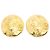 Orecchini a clip Chanel placcati in oro D'oro