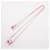 Hermès Hermes Mini Pop H Necklace Pink Golden  - view 3