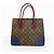 Borsa Louis Vuitton Monogram Flandrin Marrone - vista 10