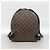 Zaino Louis Vuitton Monogram Palm Springs MM Marrone - vista 11