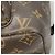 Zaino Louis Vuitton Monogram Palm Springs MM Marrone - vista 7