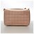 Borsa a tracolla Chanel in agnello rosa beige - vista 11