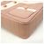 Borsa a tracolla Chanel in agnello rosa beige - vista 6