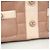 Borsa a tracolla Chanel in agnello rosa beige - vista 9