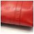 Borsa Chanel in pelle di vitello martellata rossa Rosso - vista 11
