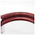 Borsa Chanel in pelle di vitello martellata rossa Rosso - vista 12