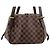 Borsa a Spalla Louis Vuitton Belem MM Marrone - vista 2