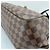 Borsa a Spalla Louis Vuitton Belem MM Marrone - vista 9