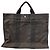 Hermès Hermes Herline MM Canvas Tote Bag Schwarz