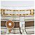 Hermès Sciarpa Hermes Carre 90 Voltes et Pirottes Beige - vista 5