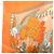 Hermès Sciarpa di seta Hermes Carre 90 Nuba Mountain Animal Print in Arancione - vista 4