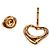 Orecchini a lobo Open Heart in oro rosa Tiffany & Co. D'oro - vista 7