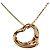 Tiffany & Co Collana con pendente Tiffany Open Heart D'oro
