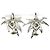 Orecchini a clip Onyx Fireworks di Tiffany & Co. Nero Argento - vista 3