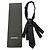 Choker in seta Chanel con design Coco Mark Nero - vista 2