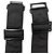 Choker in seta Chanel con design Coco Mark Nero - vista 6