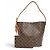Borsa bucket in tela Monogram Louis Vuitton Marrone
