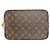 Borsa bucket in tela Monogram Louis Vuitton Marrone - vista 6