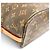 Borsa bucket in tela Monogram Louis Vuitton Marrone - vista 8