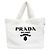 Borsa Tote Terry 1BG130 Prada Nero Bianco