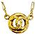 Collana Chanel Vintage Circle Coco Mark D'oro