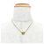 Collana Chanel Vintage Circle Coco Mark D'oro - vista 2