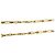 Collana Chanel Vintage Circle Coco Mark D'oro - vista 6