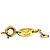 Collana Chanel Vintage Circle Coco Mark D'oro - vista 7