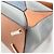 Borsa Loewe Puzzle Medium 2-Way in pelle blu - vista 9