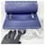 Borsa a tracolla Chanel Matelassé 25 Blu navy - vista 11