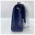 Borsa a tracolla Chanel Matelassé 25 Blu navy - vista 5