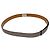 Hermès Hermes Super H Veau Epsom Leather Belt Brown - view 3