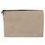 Hermès Pochette piatta in tela Hermes New Yachting GM Beige - vista 2