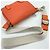 Marsupio militare Loewe in pelle arancione - vista 10