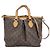 Borsa Louis Vuitton Palermo PM Marrone
