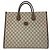 Borsa 2-Way Gucci GG Supreme Marrone