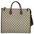 Borsa 2-Way Gucci GG Supreme Marrone - vista 2