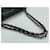 Borsa a Spalla Chanel Lambskin Patchwork Coco Mark Nero - vista 9