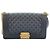 Borsa a Spalla Chanel Boy Medium Nero - vista 2