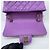 Borsa a tracolla Chanel Mini Matelassé viola Porpora - vista 11