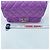 Borsa a tracolla Chanel Mini Matelassé viola Porpora - vista 4