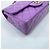 Borsa a tracolla Chanel Mini Matelassé viola Porpora - vista 8