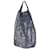 Prada Light Blue Triangle Plate Mesh Bag Hellblau