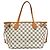 Borsa Tote Louis Vuitton Damier Azur Neverfull PM Bianco Blu navy - vista 3