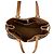 Borsa Tote Louis Vuitton Batignolles Horizontal Monogram Marrone Monogramma - vista 4