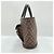 Borsa Tote Louis Vuitton Manosque GM Marrone - vista 5