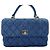 Borsa Chanel Matelassé Denim Blu - vista 2