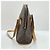 Borsa a tracolla Ellipse Louis Vuitton Marrone - vista 6