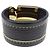 Bracciale charm in pelle nera Louis Vuitton Nero - vista 3