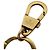 Portachiavi Gucci GG Marmont Gold D'oro - vista 5